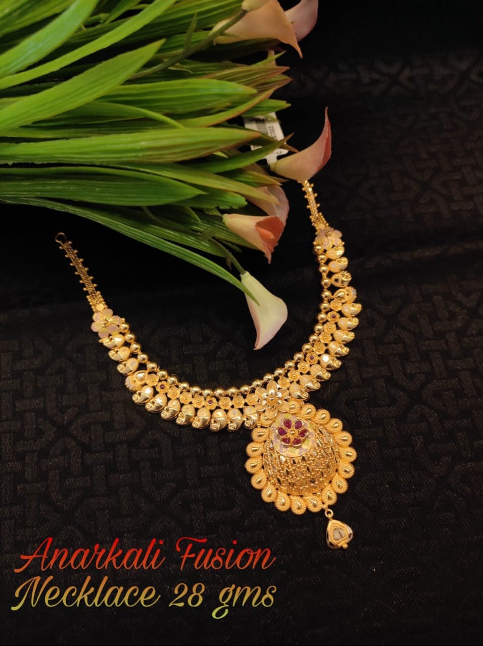 Anarkali fusion necklace 2