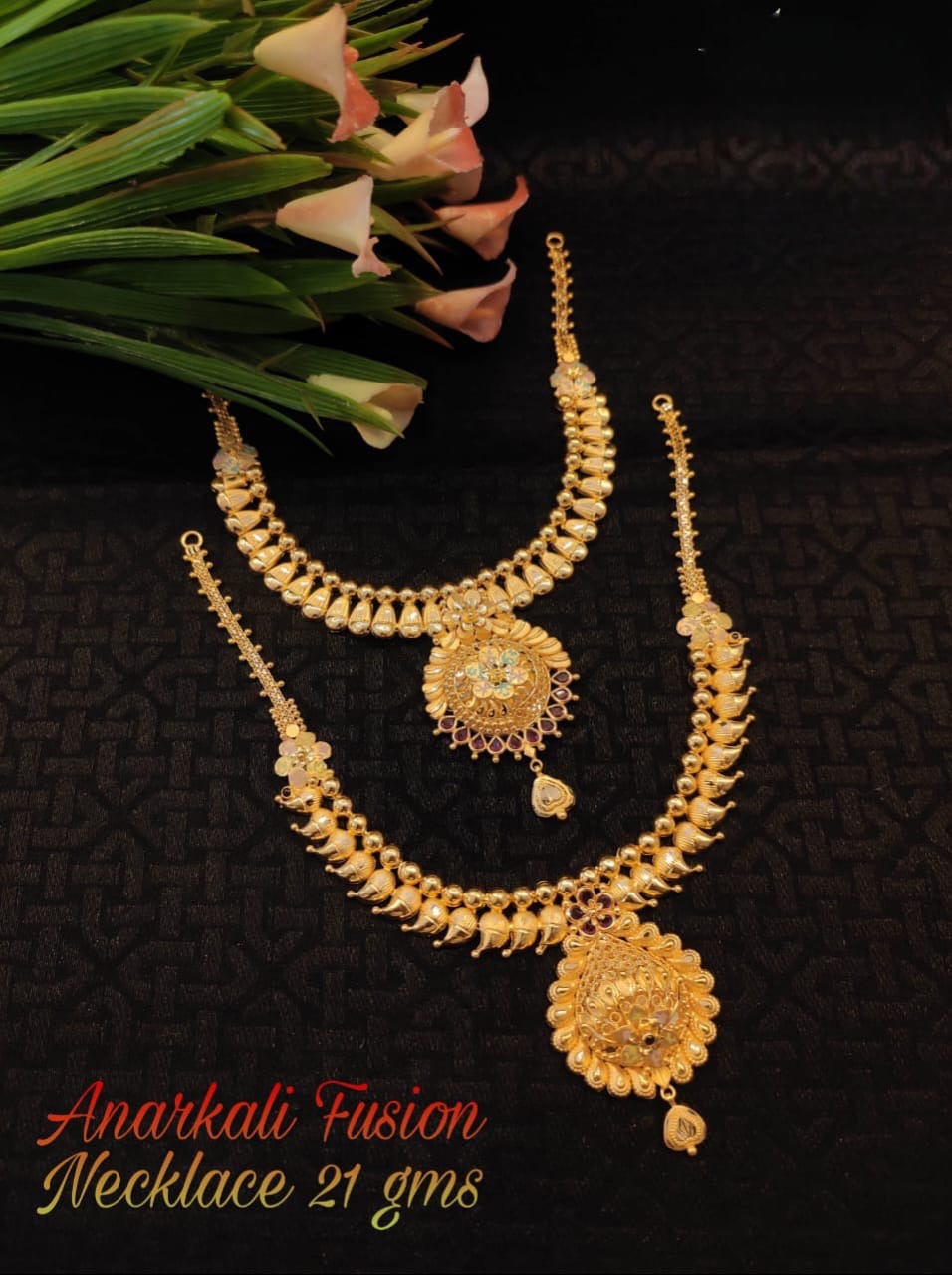 Anarkali fusion necklace 3